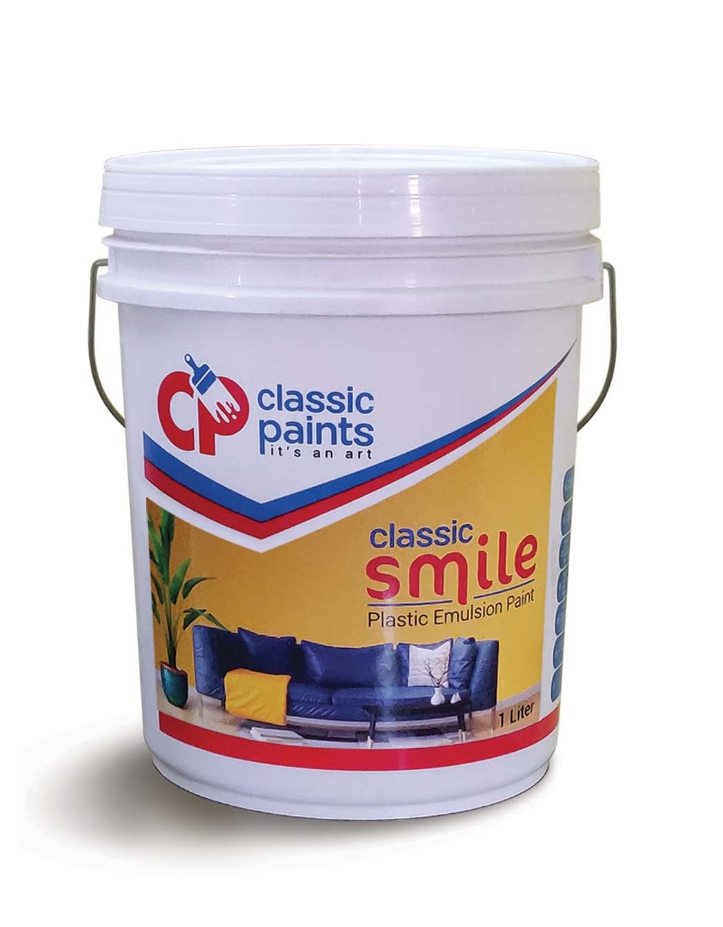 Classic Smile paint container